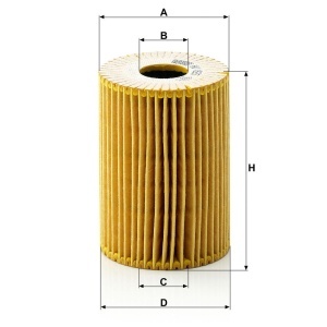 Filtru ulei Nissan Patrol Y61 (2000-2010), Terrano (2002-2007) 3.0 D ZD30DDTi, 3.0 DTi ZD30DDTi, 3.0 ZD30 Mann Filter - Img 3
