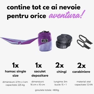 Hamac hikerjoy, nylon tip