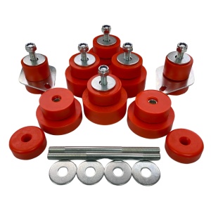 Kit bucse caroserie Nissan Patrol Y61 Scurt Portocalii Elast-Pol