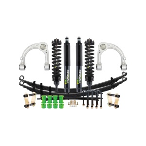 Kit suspensie complet cu bascule superioare și amortizoare FoamCell PRO pentru Mitsubishi L200 (2005-2015), lift 50 mm, Ironman4x4