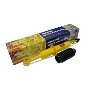 Amortizorul cu burduful de protecție și ambalajul original al produsului.