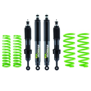 Kit suspensie cu amortizoare Foamcell PRO pentru Toyota Land Cruiser Prado 150 (2009-2017), lift 50 mm, reparabile, Ironman4x4
