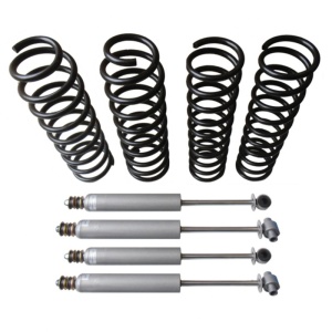 Kit suspensie Toyota Land Cruiser LJ/KZJ 70/71/73 (1990-1997), faruri patrate, +6 cm Raptor4X4