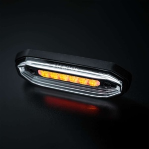 Lampa de avertizare directionala cu 6 LED-uri FOR9T Aura, lumina pozitie alba, 10-48V, IP67 Strands - Img 3