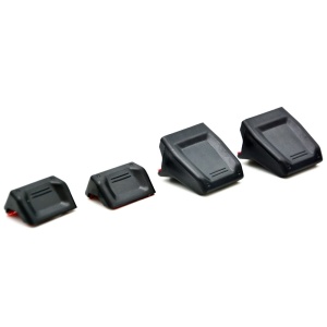 Ornamente panou butoane pentru Suzuki Jimny JB64/JB74 (2018+), set 4 bucăți, ABS negru mat, ORE4x4 - Img 4