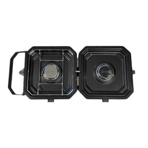Aragaz de camping Epifit SPARK500 Double cu două ochiuri de 2,3 kW.