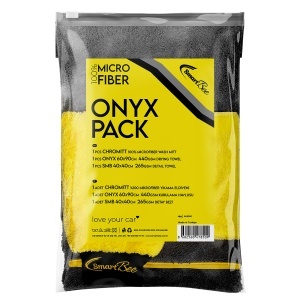 Pachet de spălare mașină microfibre, ONYXPACK, galben/gri, SmartBee 3DProducts