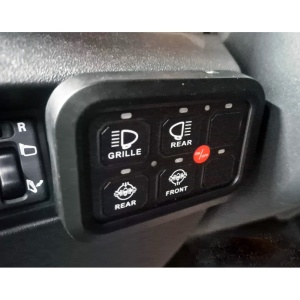 Panou de control universal pentru 6 receptoare electrice, 12V, 60A, ORE4x4 - Img 2