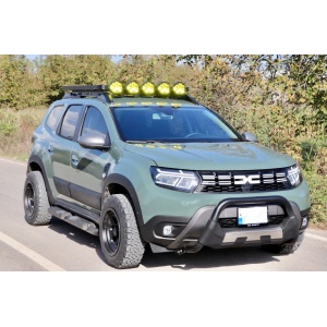 Portbagaj Aluminiu Slim Dacia Duster 2023+, 135 x 126 cm, AQM4WD T40
