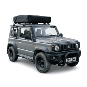 Praguri laterale metalice Suzuki Jimny JB74 (2018-prezent), negru mat, ORE4x4 - Img 2