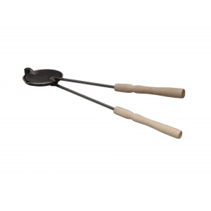Presă din fier pentru prăjit slănină 13cm MF