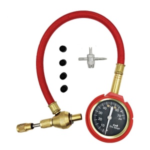 Professional off-road tire deflator, with storage case, EMD4x4