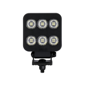 Proiector LED Dark Knight Hardcore 36W, 3645 lm, rază 66 m, 5000K, fascicul Flood, DT2, aluminiu negru, policarbonat, rezistent la apă și praf (IP68/IP69K), Strands