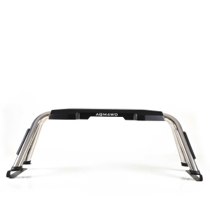 Rollbar Double Plus Chrome Toyota Hilux, Ford Ranger, Isuzu D-Max, Nissan Navara, Mercedes X-Class, Volkswagen Amarok, SSangYong Musso, Mitsubishi L200 AQM4WD PRB01 - Img 8