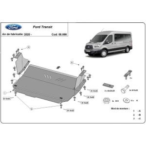 Scut auto Ford Transit