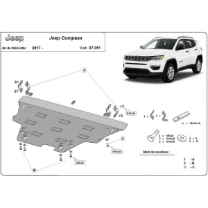 Scut auto Jeep Compass,