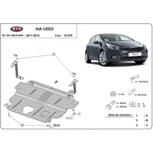Scut auto metalic Kia
