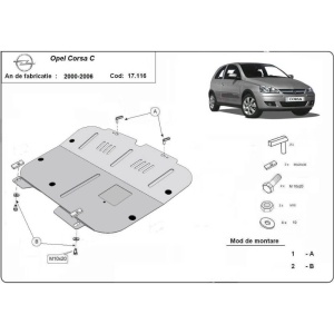 Scut auto metalic Opel
