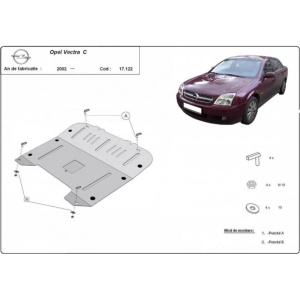 Scut auto metalic Opel
