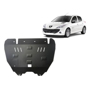 Scut auto metalic Peugeot 206 1998 - 2012