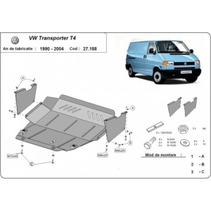 Scut auto metalic Volkswagen