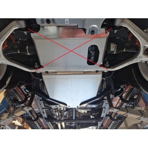 Scut cutie de viteza din aluminiu Ford Ranger Raptor (2023-2026) 4 mm Scut Protection - Img 4