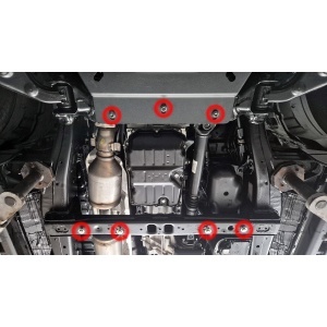 Scut cutie de viteza din aluminiu Toyota Hilux (2026+) - Img 4