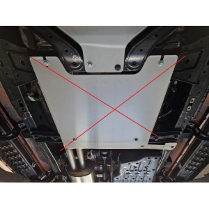 Scut filtru combustibil si conducte Ford Ranger Raptor (2023-2026) aluminiu 4 mm Scut Protection - Img 4