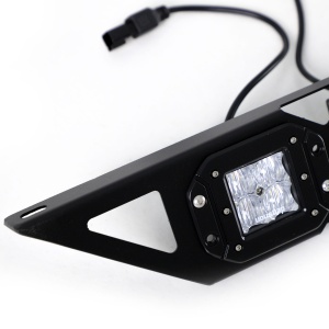 Set de proiectoare LED cu suport, compatibil cu portbagaje și rollbar-uri AQM4WD