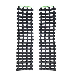Set of folding traction ramps, 22 x 80 cm, with storage bag, for snow, mud, and sand, max. 6000kg EMD4x4