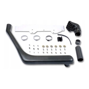 Toate componentele kitului de snorkel ORE4X4 pentru Hyundai Galloper (1991-1998).