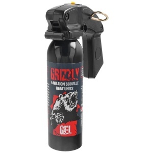 Spray autoapărare împotriva urșilor cu piper, 200 ml, 26.4% OC, rază 6 m, 4 milioane SHU, Grizzly Gel Sharg