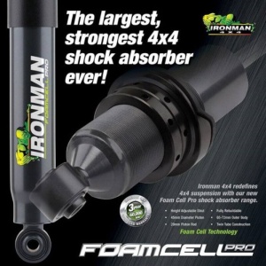 Amortizor Sport fata Nissan Patrol Y60/Y61 scurt/lung Heavy Duty FoamCell PRO 4" Reparabil Ironman4x4