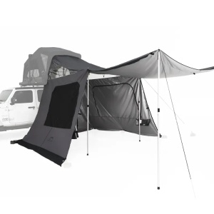Anexă Multifuncțională, 300x300 cm, Material Oxford 210D cu Protecție UV50+ și Impermeabilitate 3000mm, Picioare Telescopice din Aluminiu, Ideală pentru Camping, Pescuit și Overlanding, Wild Land, pentru Cort Auto OrthFrame 130 / 180
