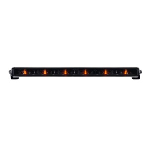 Bara LED Dark Knight Nuuk 50,8 cm, 120W, 9500 lm, rază 452 m, 6000K, fascicul combo, lumină alb și ambră, carcasă aluminiu negru, lentilă negru, suport inox și aluminiu, rezistent la apă și praf (IP68/IP69K), Strands