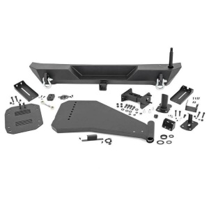 Bară spate Jeep Wrangler JL (2018-2023) cu suport roata de rezerva Rough Country Trail - Img 1