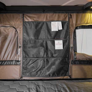 Cort de acoperis auto 3 persoane, 279 kg, cu două niveluri, compatibil cu autovehicule tip pick-up, acționare automată, Wingman X Wild Land