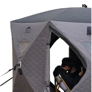 Cort multifuncțional cu izolație termică pentru camping, saună sau pescuit la gheață – Star Hub Wild Land