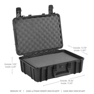 Cutie transport tip hard case cu spumă universală 18 inch Go Rhino - Img 2