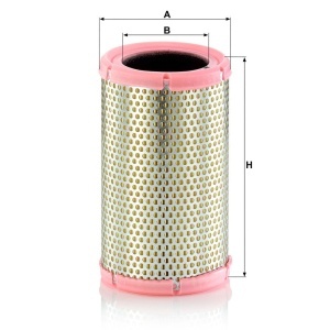 Filtru aer Nissan Patrol Y61 (2000-2004) 4.8 TB48DE Mann Filter - Img 4