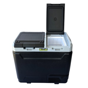 Frigider si congelator auto portabil 60 L, cu compresor, alimentare 12V/24V/220V, Bluetooth, control digital, -20°C +20°C, EMD4x4