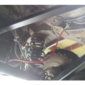 Furtun frână spate Jeep Cherokee XJ (1984-2001) Grand Cherokee WJ/WG (1999-2004) ZJ (1993-1998) Wrangler LJ (2004-2006) TJ (1997-2006) lungime 610 mm Clayton Off Road - Img 4
