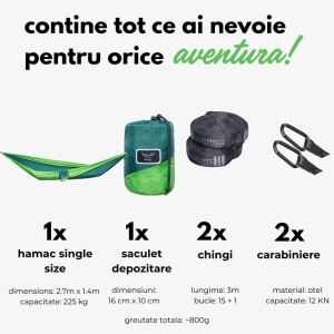 Hamac hikerjoy forest green,