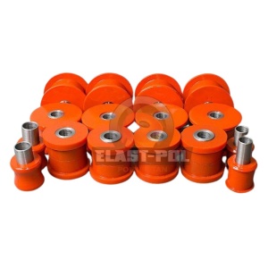 Kit bucse Toyota Land Cruiser 70/73 (după 1991) Poliuretan Portocalii 75 ShA 40mm Elast-Pol