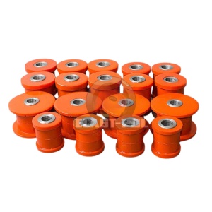 Kit bucse Toyota Land Cruiser 80/105 Poliuretan Portocalii 75 ShA Elast-Pol