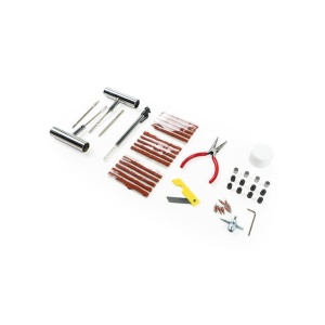 Kit reparatie anvelope off-road universal, 35 piese, cu manometru și clește, OFD Offroad Fabrication