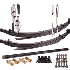 Kit suspensie complet Isuzu D-Max (2006-2012) lift 40-50 mm, amortizoare PRO cu rezervor reglabile, Terrain Tamer