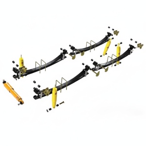 Kit suspensie completă parabolică Toyota Land Cruiser BJ 70/73/74, HZJ 70/73, PZJ 70/73 (1984-2001) lift 50 mm Terrain Tamer