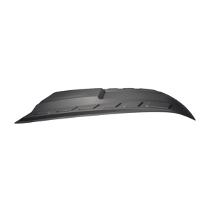 Ornament capotă negru, plastic