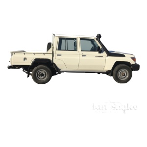 Toyota Land Cruiser 79 Double Cab (2007+) în configurația standard, fără overfendere.